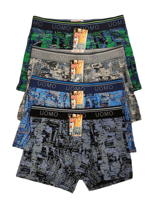 Men's Boxers Multicolor 4Pack