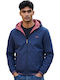 Beidseitiges Marineblau Herren Jacken