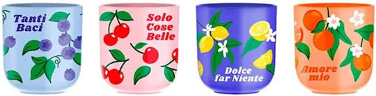 Bialetti Σετ Φλιτζάνια Καφέ 4τμχ Bialetti Σετ Φλιτζάνια Καφέ 4τμχ