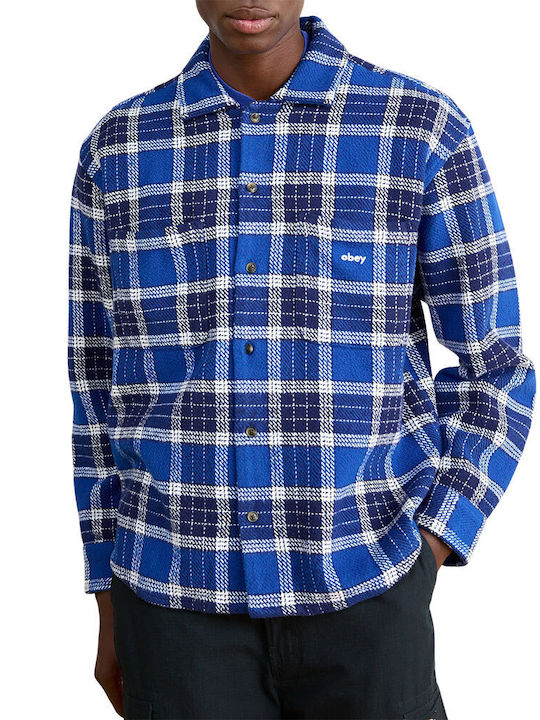 Obey Long Sleeve Shirt Limoges Multi