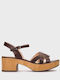 Leather Brown Sandals
