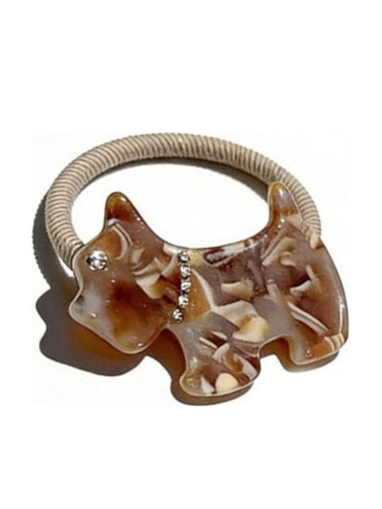 Kids Beige Hair Tie