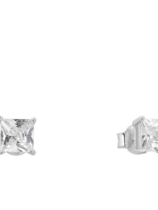 Prince Silvero Ohrringe aus Silber mit Steinen