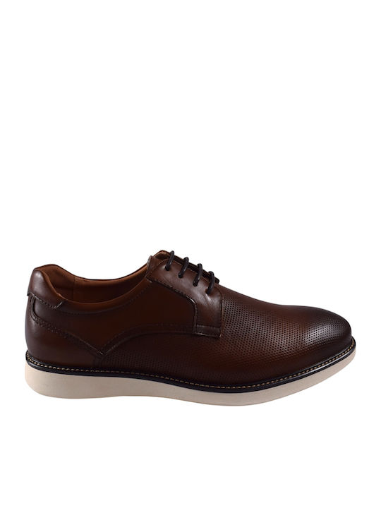 Leather Men's Dress Shoes Tabac Brown