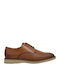 Leather Men's Dress Shoes Tabac Brown