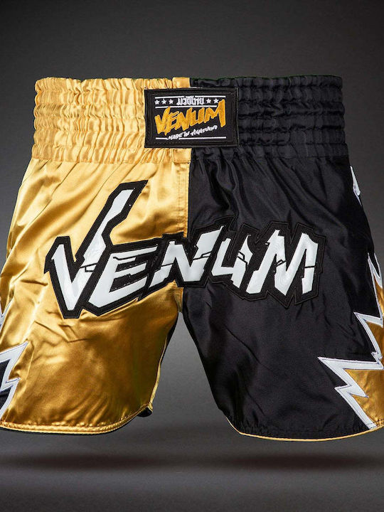 Venum Men's Kick-Thai Boxing Shorts Black