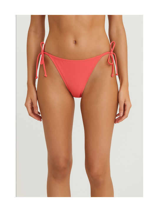 Leia Bikini Slip Neon Coral N3ST48BIP9-1306