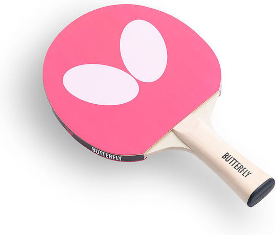 Butterfly Logo Pink Tischtennisschläger