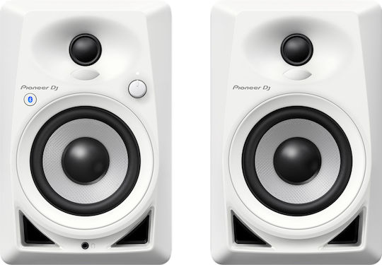 Pioneer DJ DM-40BT Studio Monitor Speakers 4" 42W Pair White