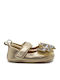 Childrenland Weiche Sohlenschuhe für Babys Goldene Ballerinas