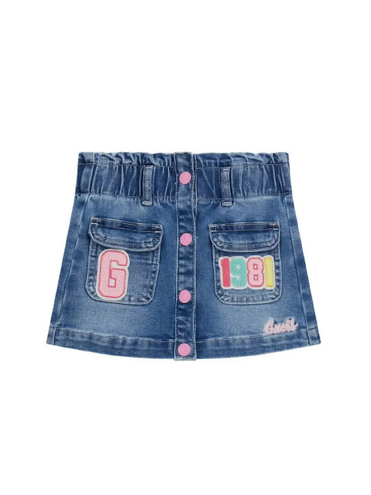 Kids Skirt Denim Blue