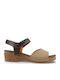 Women's Flat Sandals Brown