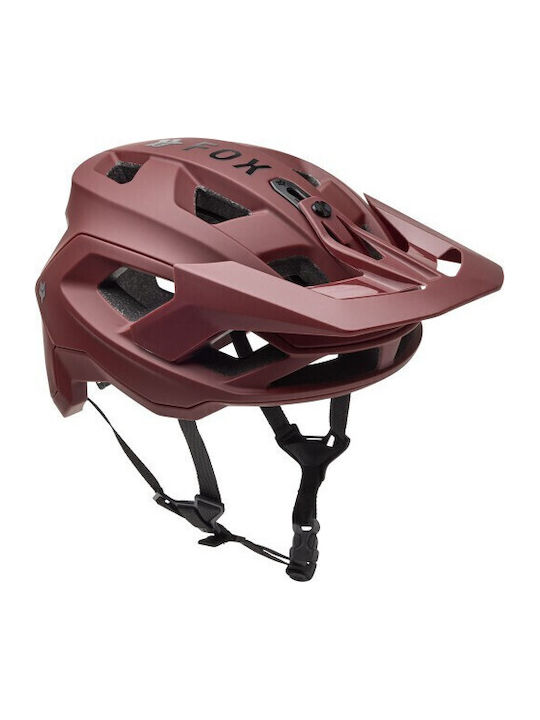 Fox Bicycle Helmet Brown
