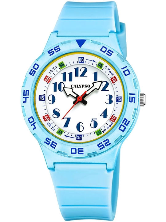 Calypso Kinderuhr Analog Hellblau