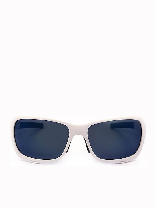 Rodenstock Unisex Γυαλιά Ηλίου με Λευκό Σκελετό και Μαύρο Φακό R3274