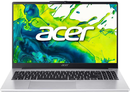Acer Aspire Lite AL15-45P -R07Z 15.6" FHD (Ryzen 7-5825U/16GB/512GB SSD/No OS) Light Silver (International English Keyboard)