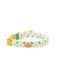 Unicord Handmade Dog Collar Blossom White Green Yellow Beads 51-57cm XLarge