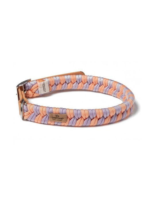 Unicord Handmade Dog Collar Collar Lollipop Lilac Orange Pastel 16-22cm XxSmall