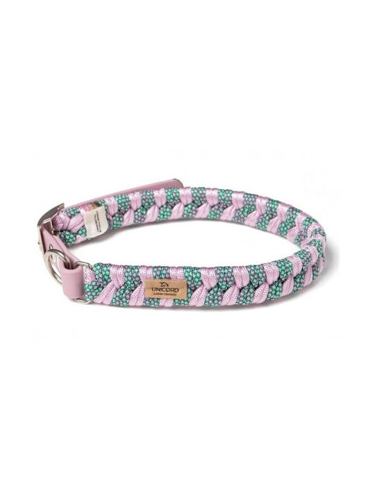 Unicord Handmade Dog Collar Necklace Lollipop Pastel Pink Victorian 23-29cm XSmall