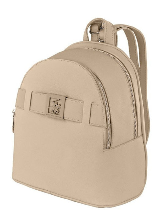 Beverly Hills Polo Club Set Women's Backpack Beige