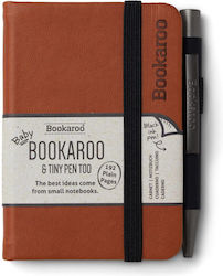 IF Bookaroo Notizbuch A7 mit Stifthalter Braun
