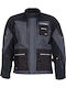 Klim Carlsbad Χειμερινό Ανδρικό Μπουφάν Μηχανής Cordura Αδιάβροχο Stealth Black