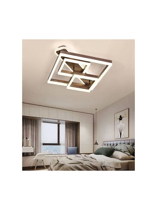 Lightplanet Plafonieră de Tavan Maro cu LED Integrat și Telecomandă