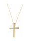 Women's Gold Cross 9K with Chain