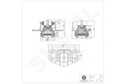 Δεξιό Στήριγμα Κινητήρα Renault Clio Ii Kangoo Thalia I Ii 7700434370