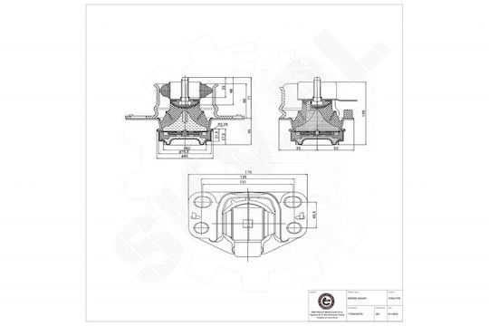 Suport Motor Dreapta Renault Clio II Kangoo Thalia I II 7700434370