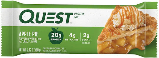 Quest Nutrition Μπάρα με 20gr Πρωτεΐνης & Γεύση Apple Pie 60gr