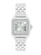Visetti Womens Watch Battery with White Metal Bracelet