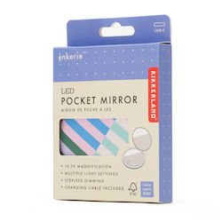 Kikkerland Makeup Mirror Purse with Light