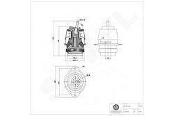 Μαξιλάρι Κινητήρα Audi Q7 Porsche Cayenne Vw Touareg Αριστερή Ή Δεξιά Πλευρά 7l8199131a