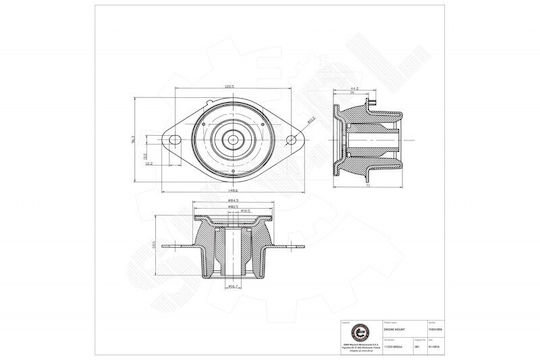 Αριστερό Στήριγμα Κινητήρα Nissan Primastar Opel Vivaro A Renault Trafic Ii 1132300qaa