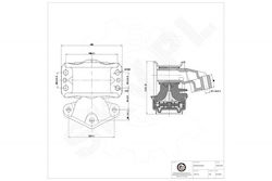 Δεξιό Στήριγμα Κινητήρα Citroën Berlingo C4 Ds4 Peugeot 3008 308 5008 Partner 1807gj