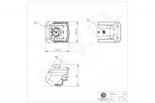 SKV Car Engine Mount Right for Mercedes-Benz Sprinter VW Crafter 9062411113
