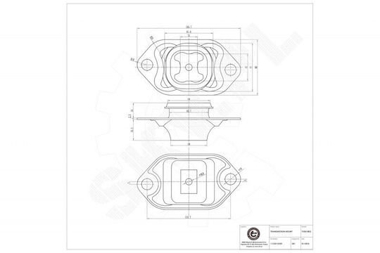 Αριστερό Στήριγμα Κιβωτίου Ταχυτήτων Dacia Duster 112201332r