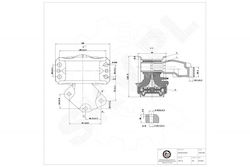 Μπροστινό Δεξιό Στήριγμα Κινητήρα Citroën Berlingo C4 Ds4 Ds5 Peugeot 3008 308 307 5008 Partner 1807x2