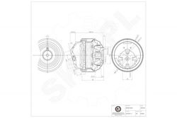 Μπροστινό Στήριγμα Κινητήρα Mercedes-benz E-class Sl 2302400117 Μπροστινό Στήριγμα Κινητήρα Mercedes-benz E-class Sl 2302400117