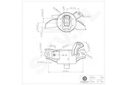 Μαξιλάρι Κινητήρα Hyundai Accent Iii Iv V Solaris Kia Rio Ii Αριστερή 218301r050