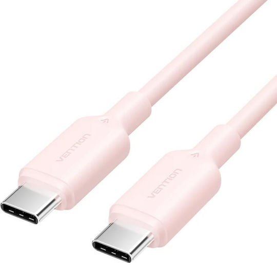 Vention USB 2.0 Kabel USB-C Männlich - USB-C 60W PD Rosa 1m TRVPF