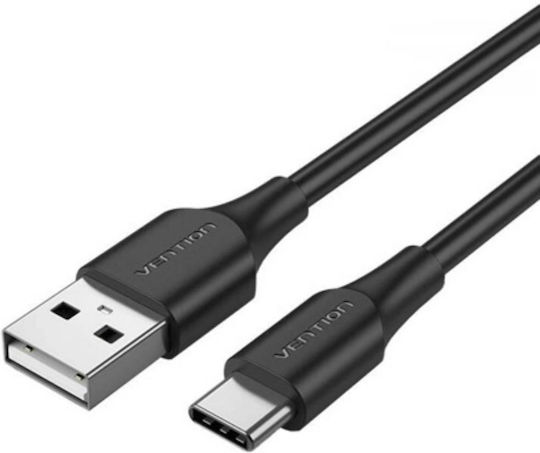 Vention USB 2.0 Кабел USB-C Мъжки - USB-A 18W Син 0.25м CTWSC
