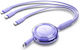 Vention Male Retractable USB to Type-C / Lightn...