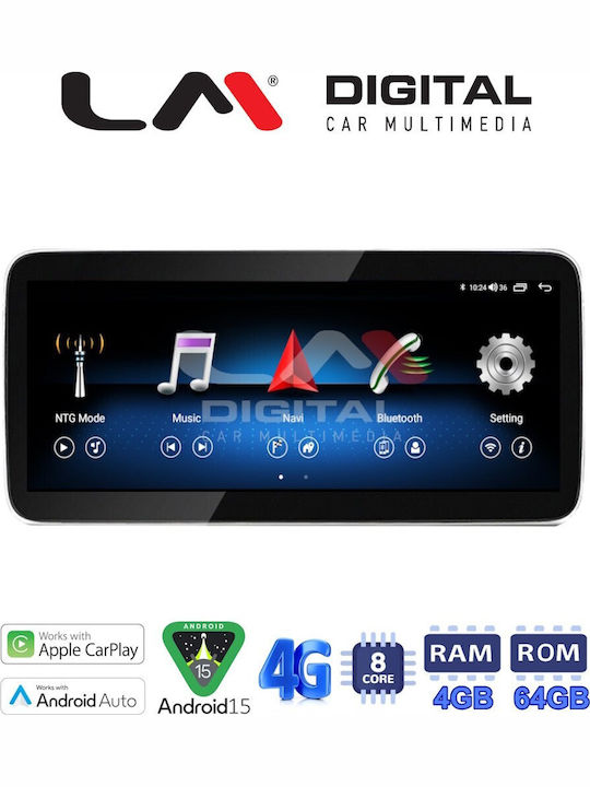 LM Digital LM Kh4 337 N45 Auto-Audiosystem OEM Multimedia Mercedes-Benz A Klasse CLA Klasse W176 2013 > 2017 CarPlay Android Auto BT GPS WiFi GPRS