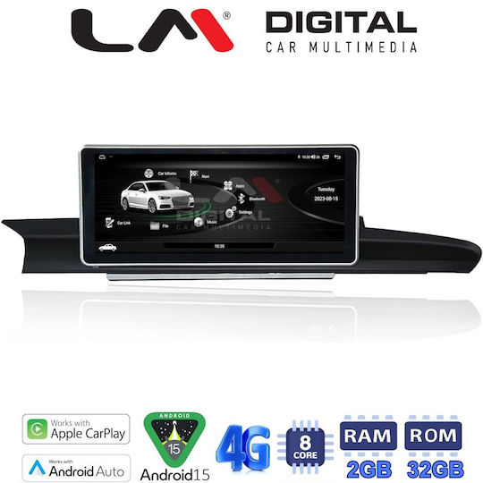 Lm Digital Lm Kh2 324 Екран OEM Мултимедия Автомобилни Аудио Системи Audi A6 2012 > 2016 Apple CarPlay Android Auto Bluetooth GPS Вграден Wi-Fi GPRS
