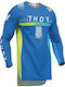 Thor Synth Racewear Sportmode Ανδρική Μπλούζα Motocross Μακρυμάνικη Μπλε Χρώμα