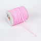 Zigzag Lace 3mm x 100m Pink