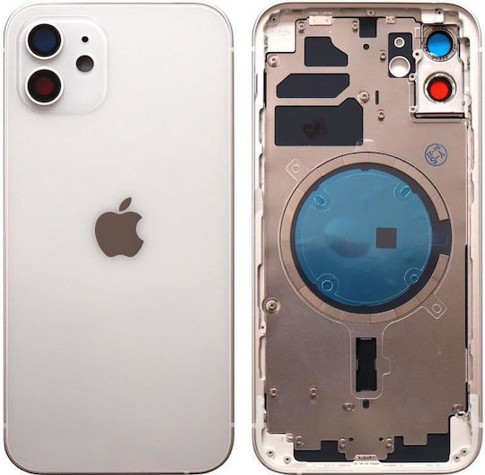 Capac Baterie Apple iPhone 12 Alb OEM