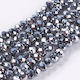 Swarovski Perlen Silber 4mm 115 Stück